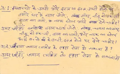 Churu - Rajasthan — carta postal resposta com selo de tigre e carimbo postal — Verso