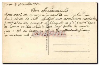 Angers - Kathedrale und Montée Saint-Maurice — L. V. phot. n°5 — Rückseite