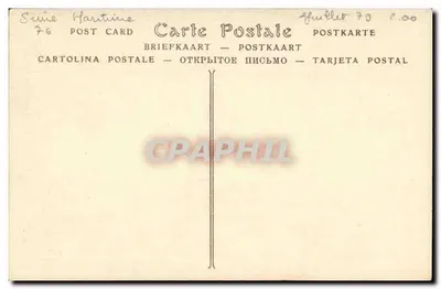 Caudebec-en-Caux — Igreja de Nossa Senhora, a roseira — P. Védie, editor — Verso