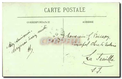 Caudebec-en-Caux — A Igreja — LL — Verso
