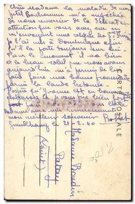 Młode kobiety z Plougasnét-Daoulas — Finistère — Moja miła Bretanlia — 46 — Rewers