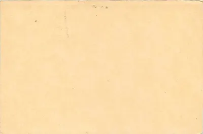 Carta postal indiana — selos de 10 e 15 rupias com motivo tigre — verso com escrita à mão em hindi — Verso