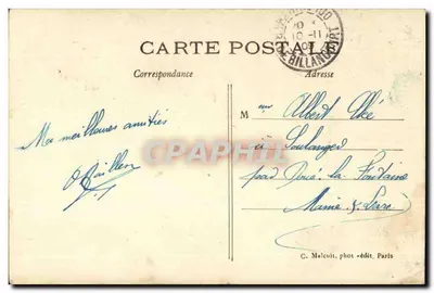 A Igreja de Auteuil — Paris — C.M. n°626 — Verso
