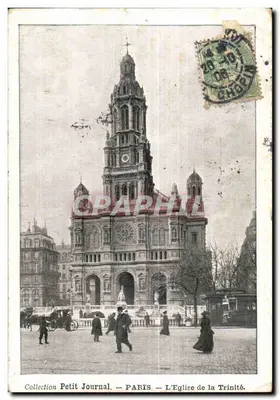 Paris — A Igreja da Trindade — Coleção Petit Journal