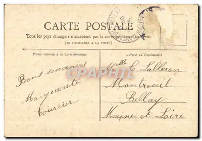 Paris — A Igreja da Trindade — Coleção Petit Journal — Verso