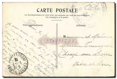 Paris — Rue de Rivoli e Torre St-Jacques — editor não visível — Verso