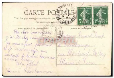 Paryż — Katedra Notre-Dame — Kolekcja Petit Journal — Rewers