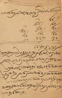 Cartolina postale dell'India — testo in arabo — timbro e cancellatura di Arkhera — Verso