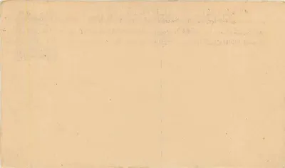 Carte postale ancienne — Travanore Cochin — 4 pices — Département des Postes et Télégraphes — Verso