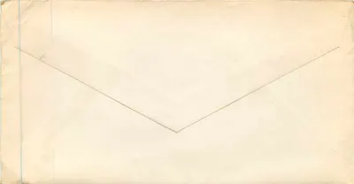 50º aniversário do primeiro voo postal aéreo — Petaluma a Santa Rosa, Califórnia — edição comemorativa — Verso