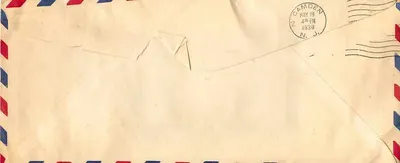 Jardim do Leste — Bridgeton, Nova Jersey — Semana Nacional de Correio Aéreo 1938 — Verso