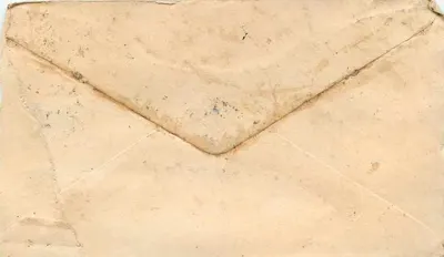 Bombay — correspondence to Bombay — unknown publisher, series number not visible — Back