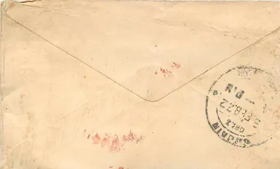 Gwalior — cartolina postale con timbro e postmark — editore non determinato — Verso