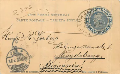 Buenos Aires — Successtr. 521 — União Postal Universal