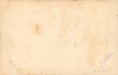 Ilhas Falkland — carta postal universal — editor S.C. Skipton — Verso
