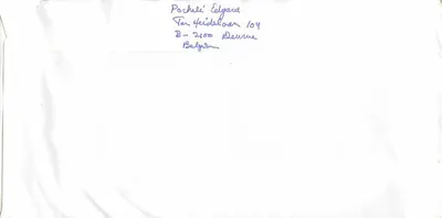 Oostende — 1837-1967 — editor não visível — Verso