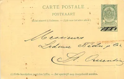 Messageries Générales J. Gielen-Robette — Bruxelas — 189