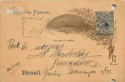 Paisagem tropical — Brasil — Bilhete Postal editado por Correio do Brasil