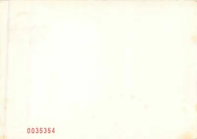 Vista da Glória — Brasília 79 — RPC — Verso