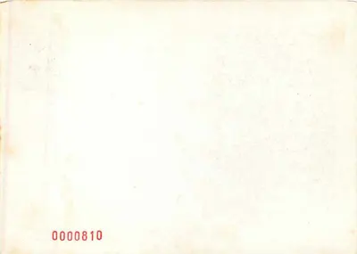 75 Anos da Coronacão da Imagem de N.S.ª Aparecida — RPC, Brasil 1979 — Verso