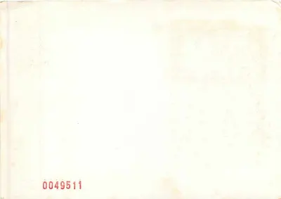 75 Anos da Coroação da Imagem de N.S.ª Aparecida — H. Franceschi, editor — Verso