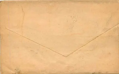 Carta postal brasileira — selo de 20 réis — carimbo postal de Lages — Verso
