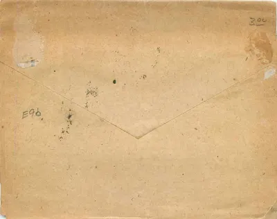Carta postal destinada ao Sr. Diretor do jornal 'Posener Zeitung' — editor desconhecido, número de série não visível — Verso