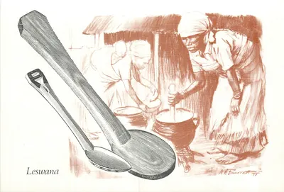Leswana — utensílio de cozinha — A.M. Barrett 77