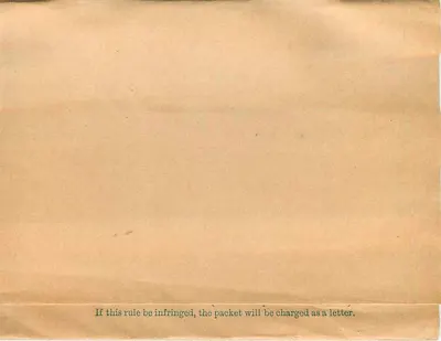 Kap der Guten Hoffnung — halber Penny grüner Stempel — kein gedruckter Text — Rückseite