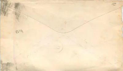 Carta postal de Santiago do Chile — para Erlangen, Alemanha — editada por Chile Correos — Verso