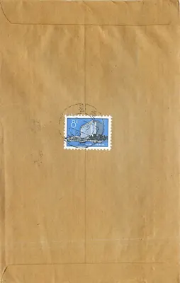Carta postal chinesa — selo postal de 8 fen — editor: correio chinês