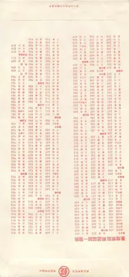 Tarjeta postal china — sello de 500 yuans, editorial postal chino, serie 43 — Reverso