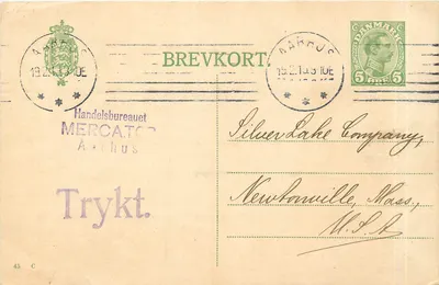 Aarhus — Bureau Comercial Mercator — editor Mercator, n°45 C