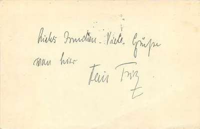 Dinamarca — carta postal datada de 21 de junho de 1940 — editada por Danmark — Verso
