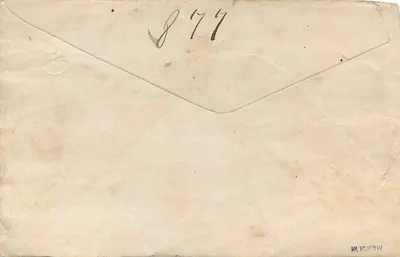 Karta pocztowa ekwadorska — 1894 — znak pocztowy 5 centavos — Rewers