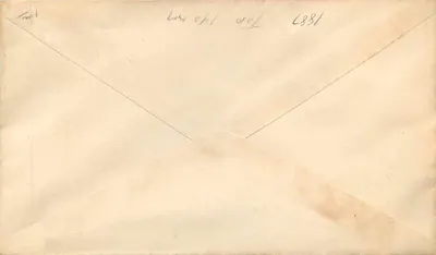 Ekwador — znaczek pocztowy 5 centavos — wydawca Correos — Rewers