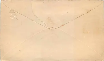 Karta pocztowa do Bunge & Cía w Guayaquil — znaczek 5 centavos z Peruu (1883) — Rewers