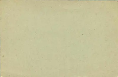 Carta postal francesa — apenas frente — selo de 10 centavos — Verso