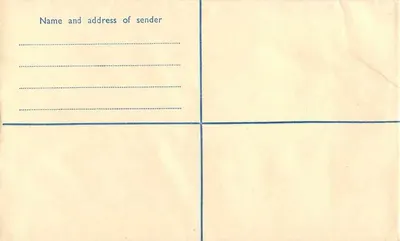 Carte postale enregistrement — Ghana — timbre d'inscription de 4 pence — Rewers
