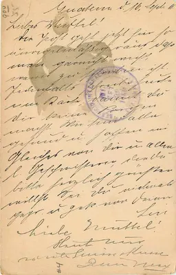 República do Guatémala — carta postal de 3 centavos — editor Union Postale Universelle — Verso