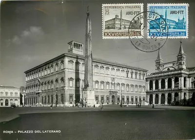Roma - Palazzo del Laterano — anniversary of the Lateran Pacts — publisher ER, n° 999