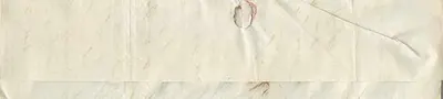 Gênes — Carta para M. Ruiz Bo — destinatário em Gênova, pelo itinerário de Sestri Levante — datada 10 de maio de 1836 — Verso