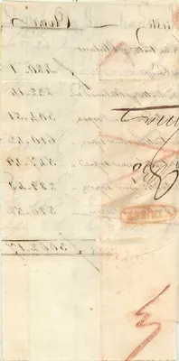 Carta postal manuscrita — correspondência familiar — Parma, agosto 1881 — Verso