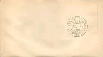 Vincenzo Bellini — 150º aniversário de seu nascimento — A.M.G. F.T.T. Trieste — Verso