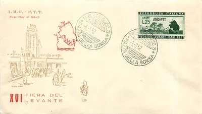 Fiera del Levante — Trieste e Bari — A.M.G.-F.T.T. 1952