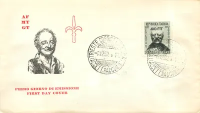 Trieste — 1º dia de emissão — AMG-FTT 1952