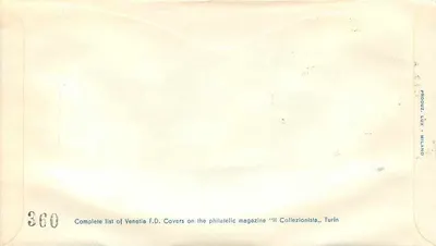 Trieste — Primeira data da Administração fiduciária italiana — editor Lux Milano — Verso