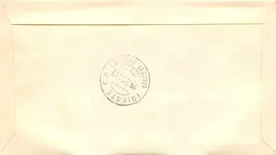 Igreja de Trieste — Primeira Dia de Emissão — A.M.G. - F.T.T. — Verso