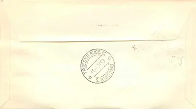Festa da Montanha — Trieste, 4 de abril de 1953 — edição especial — Verso