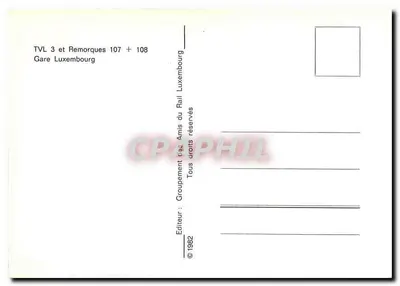 Stacja w Luksemburgu — TVL 3 i Towaryzne 107 + 108 — Rewers